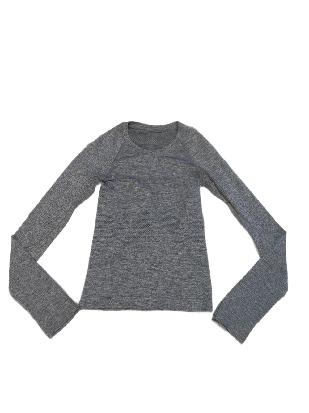 Lululemon Longsleeve Swiftly Tech Heathered Gray 0